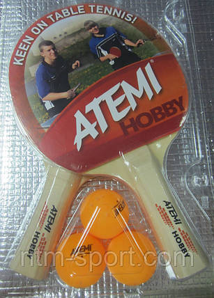 Набір ракеток для настільного тенісу ATEMI HOBBY, фото 2
