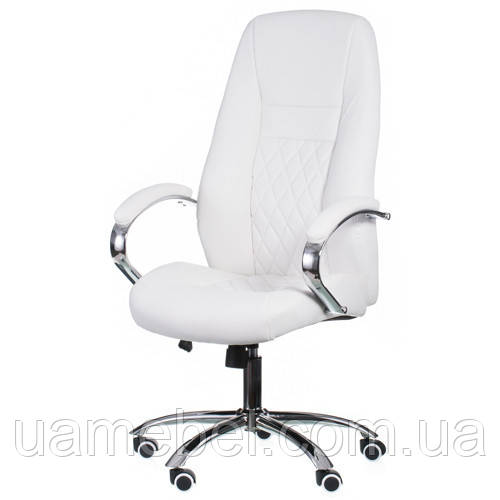 Крісло для керівника Alize white E0406
