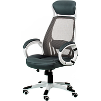 Крісло керівника Briz grey/white E0888