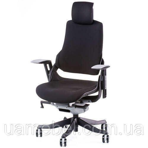 Крісло для керівника WAU BLACK FABRIC E0772