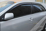 Вітровики, дефлектори вікон Toyota Corolla 2007-2012 (Autoclover), фото 7