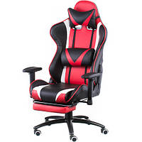 Крісло ігрове ExtremeRace black/red with footrest E4947