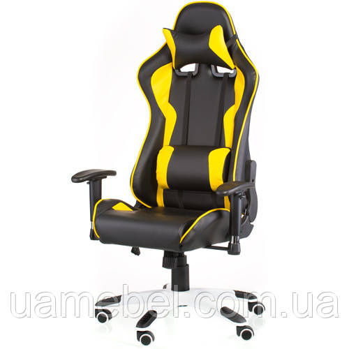 Ігрове крісло ExtremeRace black/yellow E4756