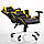 Ігрове крісло ExtremeRace black/yellow E4756, фото 7