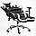 Крісло ігрове ExtremeRace black/white with footrest E4732, фото 7