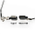 Брелок перехідник адаптер Micro USB (мама) — Type-C (тато) microUSB to Type-C Xovo Z44Q Чорний, фото 3