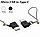 Брелок перехідник адаптер Micro USB (мама) — Type-C (тато) microUSB to Type-C Xovo Z44Q Чорний, фото 5