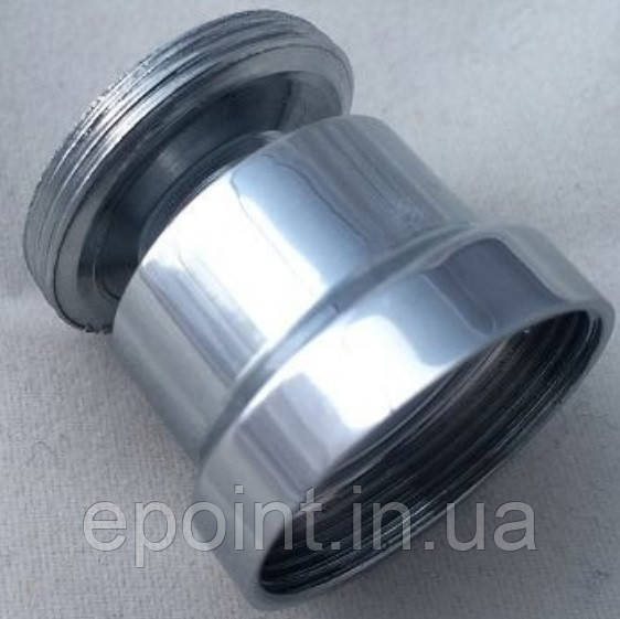 Нарізний адаптер перехідник для корпусів аераторів із зовнішньою різзю М-24, поворотний. Економія води, фото 1