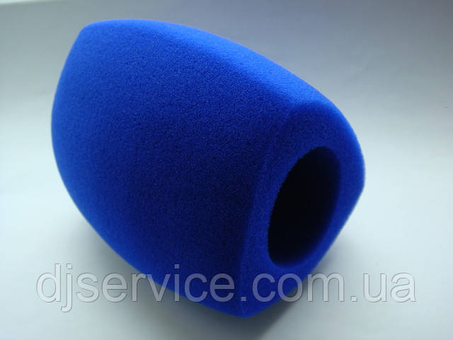 Вітрозахист трикутна синього кольору 100x75mm для sm58 beta58 pg58 sm87 SENNHEISER ew100g2 ew135g3
