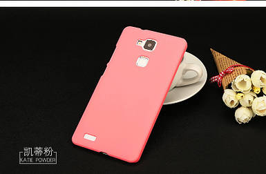 Пластиковий чохол для Huawei Ascend Mate7 рожевий