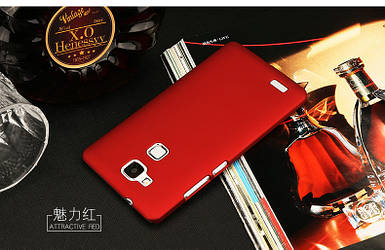 Пластиковий чохол для Huawei Ascend Mate7 бордовий