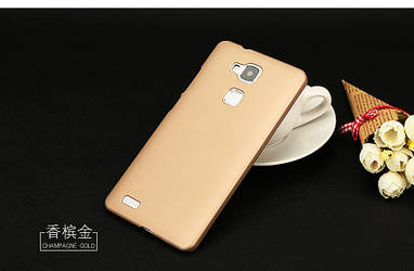 Пластиковий чохол для Huawei Ascend Mate7 золотистий