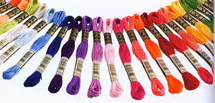 Нитки для вышивания мулине DMC хлопок, арт. 117