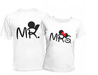 Парные футболки "Mr & Mrs"