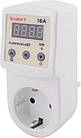 16А 2.0кВт 140-270В затримка 1-999с. V-07 регульоване реле напруги в розетку [i0310022] відсікач напруги E.NEXT