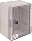 Корпус пластиковий 180х240х130мм IP65 прозорі двері [CP5032] E.NEXT e.plbox.180.240.130.tr