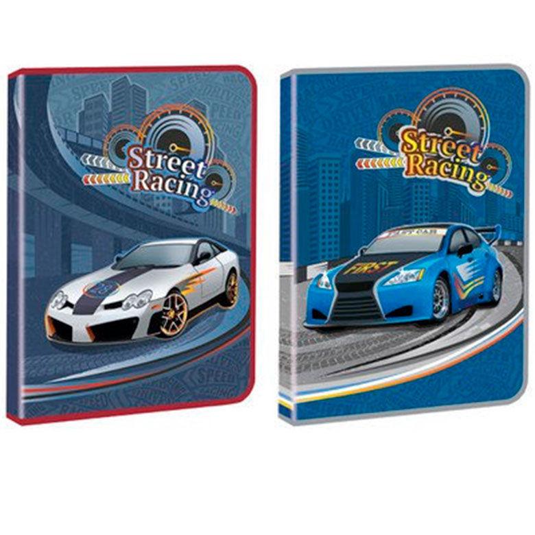 Папка А4 Kidis пластик на блискавці 7472/13668 Street Racing, фото 1