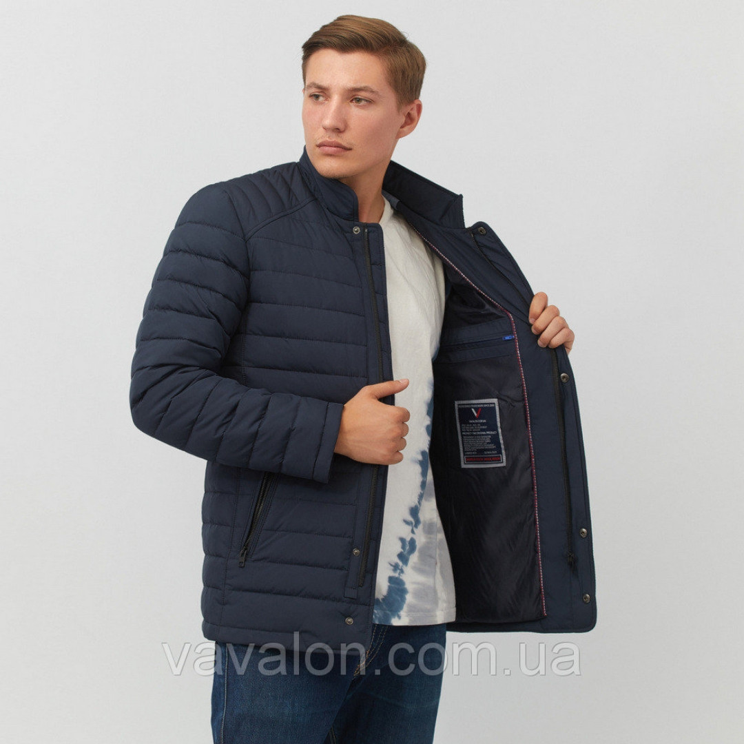 Куртка демисезонная Vavalon KD-190 navy - фото 3 - id-p1009593998