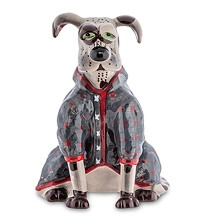 Порцелянова фігурка "Пес у жакеті" Pavone BS-102