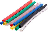 Набір Ø6/3мм термоусаджувальних трубок 10см кольорові (24шт) [s063003] e.termo.stand.set.6.3 E.NEXT