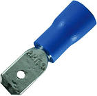 Наконечник ізольований папа 1,5-2,5мм.кв В4,75 синій (100шт)[s4041002] E.NEXT e.terminal.stand.mdd2.187.8
