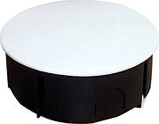 100х44мм внутрішня розподільча коробка гіпсокартон упор-пластик IP20 [s027012] ПВХ E.NEXT e.db.stand.111.d100