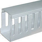 60x50мм Короб перфорований L=2000мм ПВХ сірий [s13033010] E.NEXT e.trunking.perf.stand.60.50