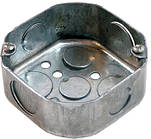 Коробка розпаячна e.industrial.pipe.db для труб, металева восьмикутна, товщ.стінки 1,5 мм