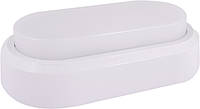 LED Світильник накладний 8W 220V 560lm 4500K 190x100x45mm IP54 [l0810104] E.NEXT e.LED.oval.8.4500.white