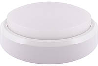 LED Світильник накладний 8W 220V 560lm 4500K ø190x45mm IP54 [l0810101] E.NEXT e.LED.rondo.8.4500.white