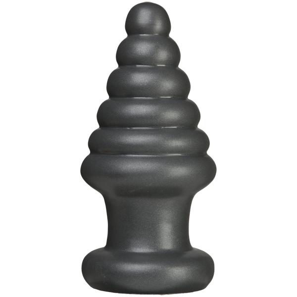 Анальна пробка ялинка для фістінга Doc Johnson American Bombshell - Destroyer - Gun Metal, фото 1