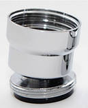 Нарізний адаптер перехідник для корпусів аераторів із зовнішньою різзю М-24, поворотний. Економія води, фото 2