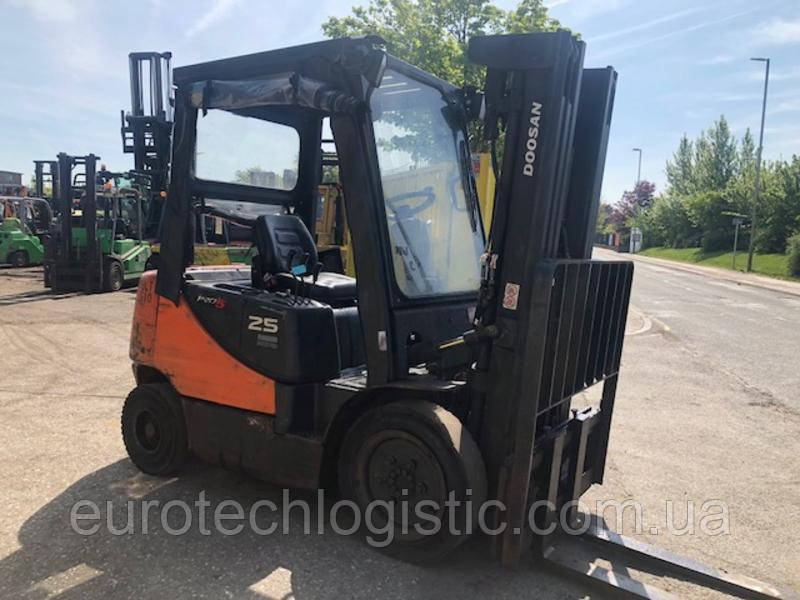 Вилковий навантажувач Doosan D25S-5., фото 1