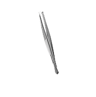 Пінцет для брів CLASSIC 10 TYPE 1 (широкі прямі кромки)