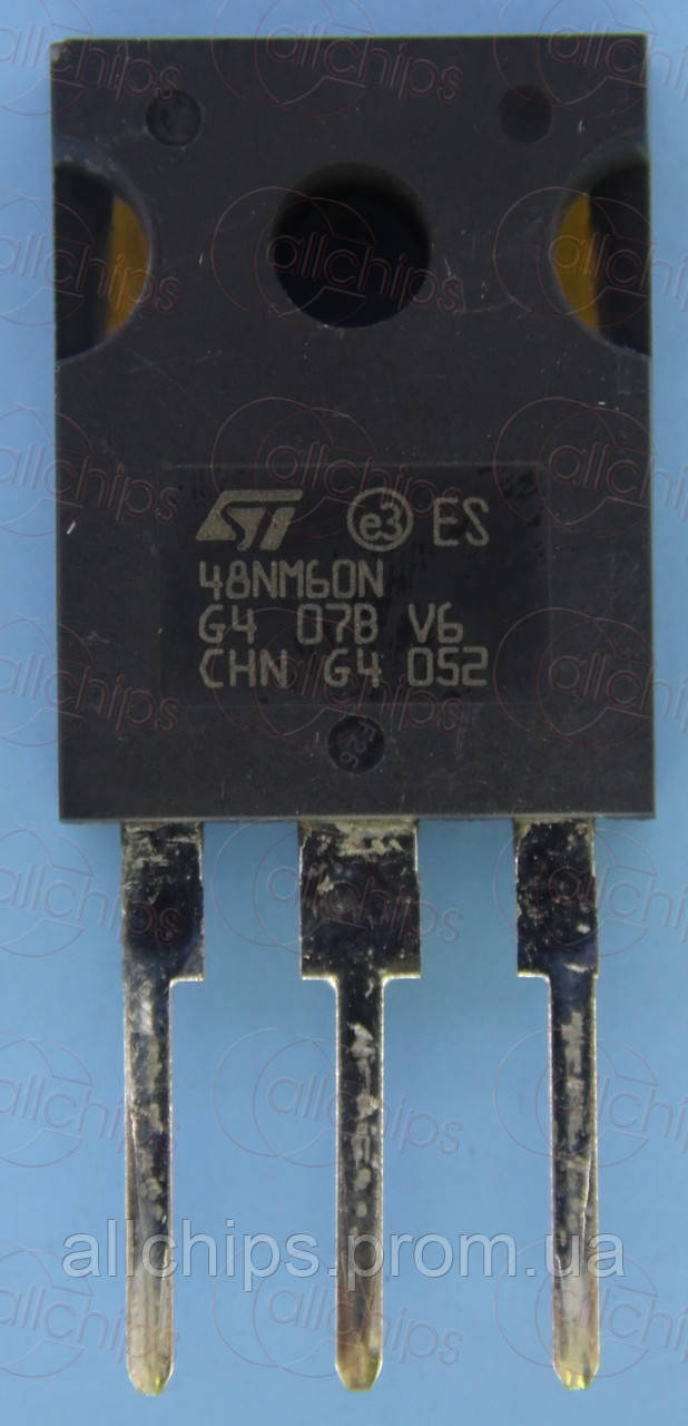 MOSFET N-канал 600В 44А STM STW48NM60N TO247 - фото 2 - id-p96048402