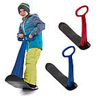 Дитячий сноуборд з кермом (рожевий), фото 4