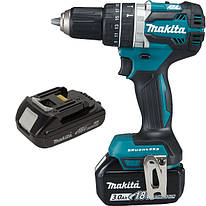 Акумуляторний ударний шурупокрут Makita DHP484RX4