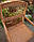 Стільчик плетений із підлокітниками, фото 6
