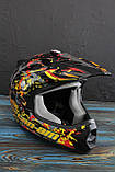 Шолом дитячий Junior X-1 Volcano Cross Helmet Can-Am BRP, фото 3