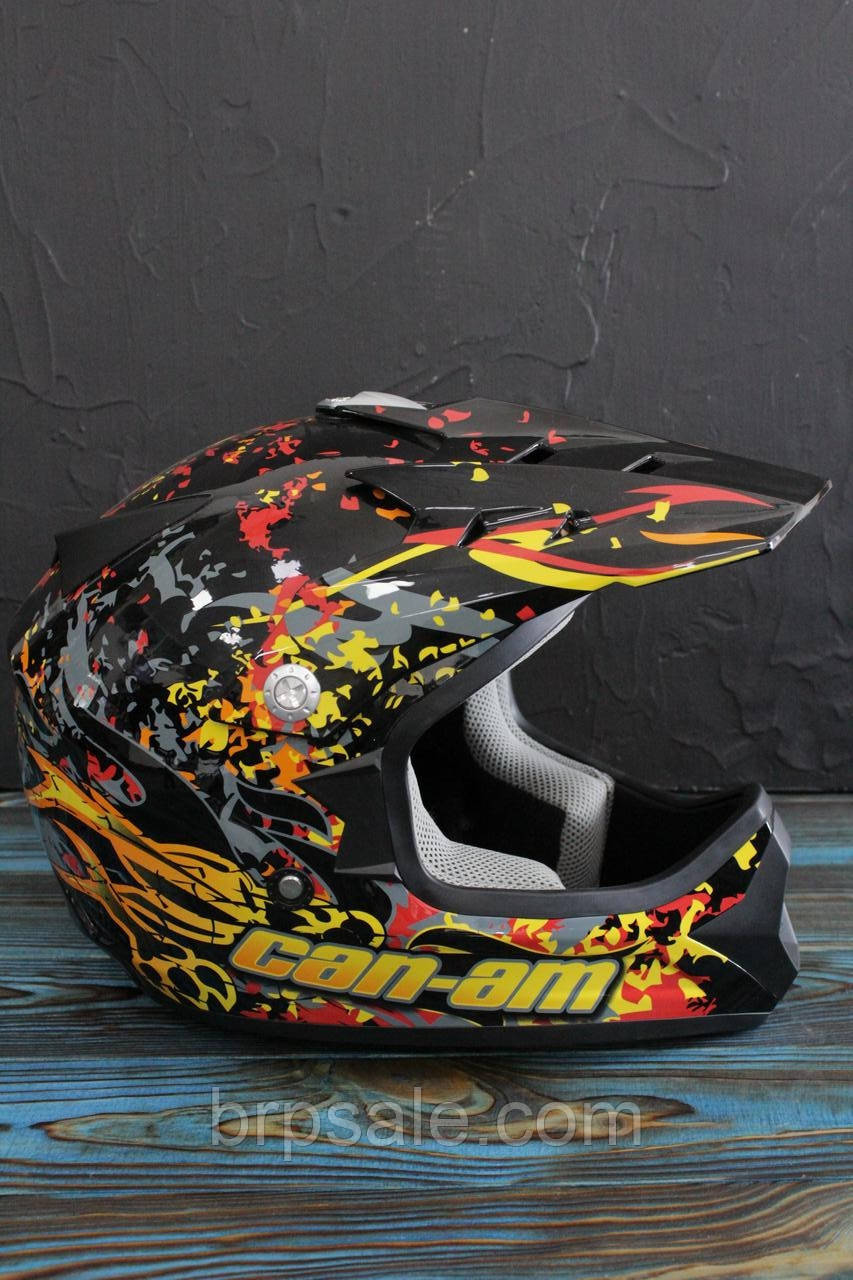 Шолом дитячий Junior X-1 Volcano Cross Helmet Can-Am BRP, фото 1