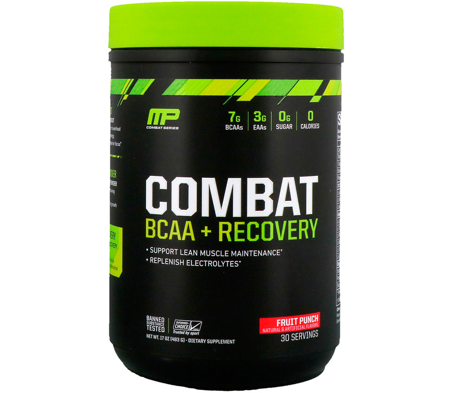 Combat BCAA + Recovery MusclePharm, 480 грамм