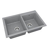 Мийка кварцова VANKOR Orman OMP 05.80 Terra сифон автомат, фото 3