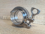 З'єднання кламп в зборі нержавіюча сталь DIN Dn 200 AISI 304, фото 2