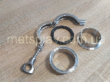 CLAMP з'єднання в зборі DIN Dn 25 AISI 304, фото 6