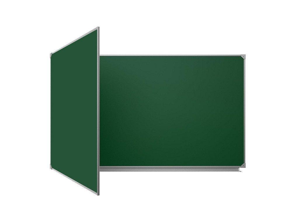 Двусторонне крило до дошки ТК-ТЕАМ, 1015 x 1215 мм, крейда/крейда  зелені(110311)