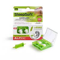 Беруши для сна Alpine Hearing Protection Sleepsoft Minigrip + маска + 3M 1100 (3 в 1)