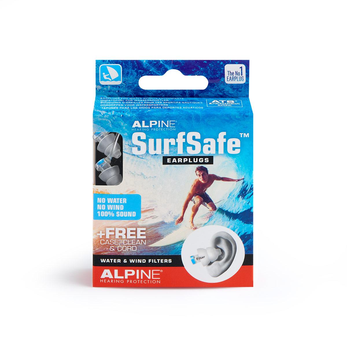 Беруши для серфинга, плавания Alpine SurfSafe + спрей + шнур + ПОДАРОК - фото 5 - id-p1009861110