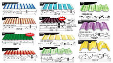 Профнастил — С10 тип Ф / RAL 3005 / 0,5 мм, фото 3