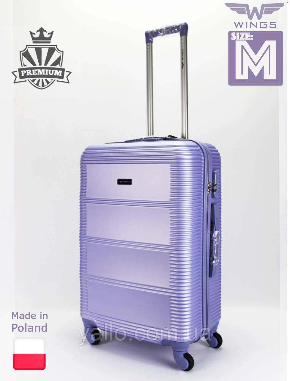 Чемодан Средний Прочный Wings — Купить Недорого на Bigl.ua (1009858690)