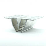 Профіль алюмінієвий для натяжної стелі - W-подібний (сепараційний), 2.5 м., фото 3